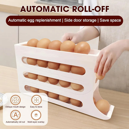 Auto Rolling Egg Holder